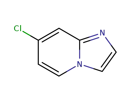 Molecular Structure of 4532-25-6 (7-CHLOROIMIDAZO[1,2-A]PYRIDINE)