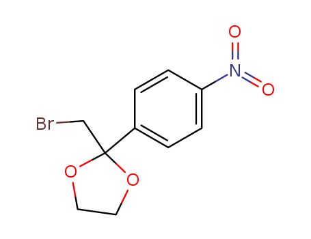1,3-Dioxolane,2-(bromomethyl)-2-(4-nitrophenyl)-