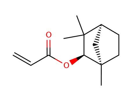 Molecular Structure of 219580-52-6 ((1R,2R,4S)-1,3,3-trimethylbicyclo[2.2.1]heptan-2-yl acrylate)