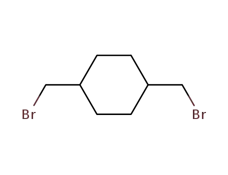 Molecular Structure of 35541-75-4 (1,4-Bis-bromomethyl-cyclohexane)
