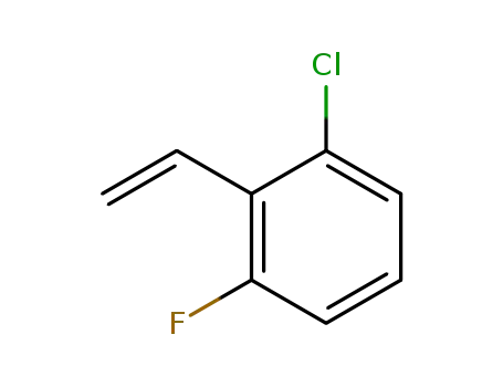 Molecular Structure of 196862-01-8 (Benzene, 1-chloro-2-ethenyl-3-fluoro-)