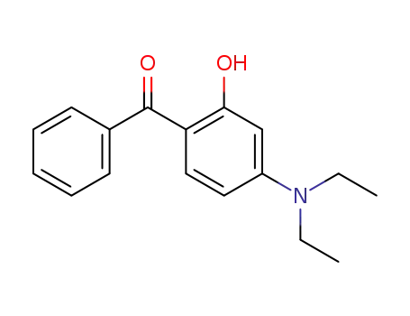 Molecular Structure of 302776-72-3 (Methanone, [4-(diethylamino)-2-hydroxyphenyl]phenyl-)