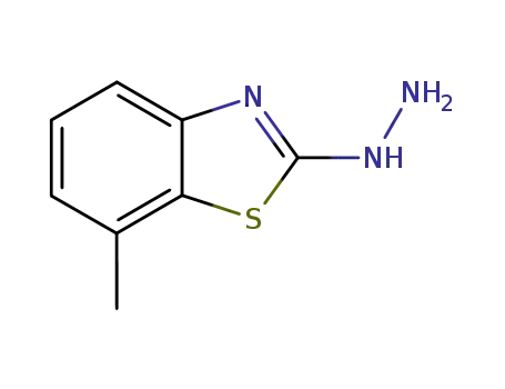 Molecular Structure of 80945-67-1 (2(3H)-Benzothiazolone,7-methyl-,hydrazone(9CI))