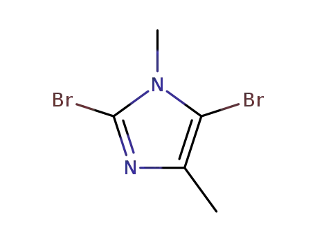 Molecular Structure of 850429-58-2 (2,5-DIBROMO-1,4-DIMETHYL-1H-IMIDAZOLE)