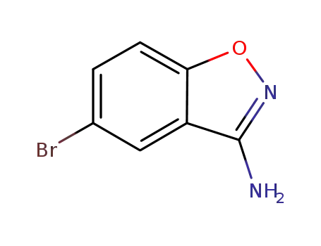 Molecular Structure of 455280-00-9 (5-BROMOBENZO[D]ISOXAZOL-3-YLAMINE)