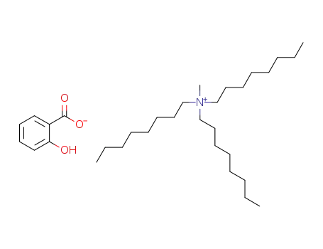 Molecular Structure of 82534-59-6 (tricaprylmethylammonium salicylate)