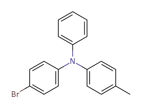 Molecular Structure of 183798-74-5 (Benzenamine, 4-bromo-N-(4-methylphenyl)-N-phenyl-)