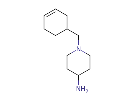 Molecular Structure of 64730-01-4 (1-CYCLOHEX-3-ENYLMETHYL-PIPERIDIN-4-YLAMINE)