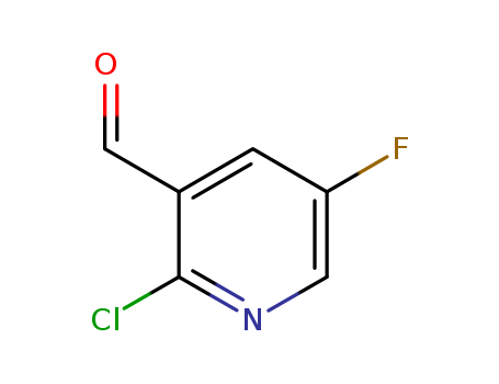 2-CHLORO-5-FLUORO-PYRIDINE-3-CARBALDEHYDE