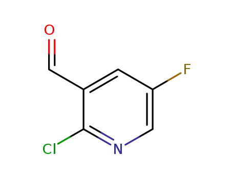 2-CHLORO-5-FLUORO-PYRIDINE-3-CARBALDEHYDE