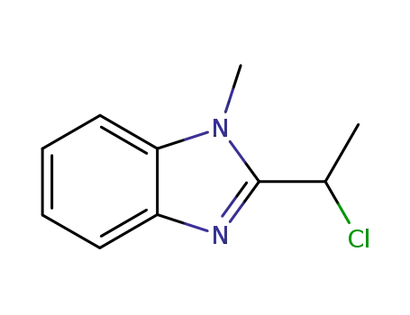 1H-Benzimidazole,2-(1-chloroethyl)-1-methyl-(9CI)