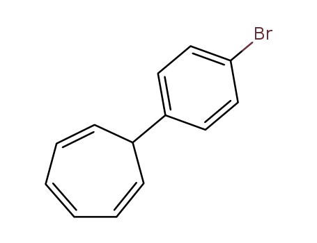 1,3,5-Cycloheptatriene, 7-(4-bromophenyl)-