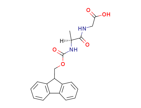 116747-54-7,FMOC-ALA-GLY-OH,Glycine,N-[N-[(9H-fluoren-9-ylmethoxy)carbonyl]-L-alanyl]-
