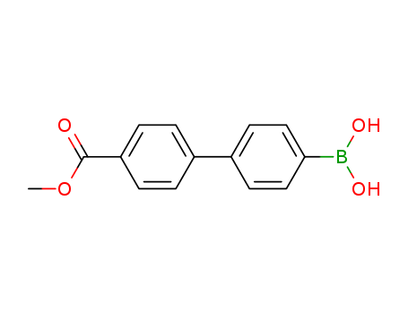 [1,1'-Biphenyl]-4-carboxylicacid, 4'-borono-, 4-methyl ester (9CI)