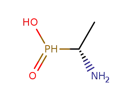 Molecular Structure of 71937-28-5 (1-aminoethylphosphinic acid)