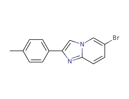 Imidazo[1,2-a]pyridine,6-bromo-2-(4-methylphenyl)-