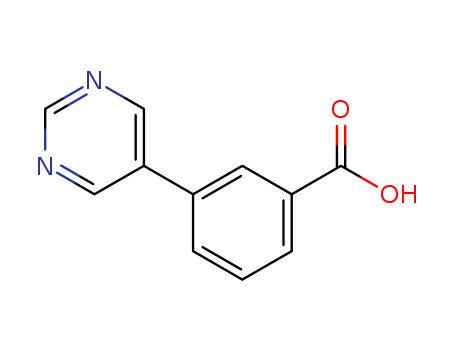 3-PYRIMIDIN-5-YL-BENZOIC ACID