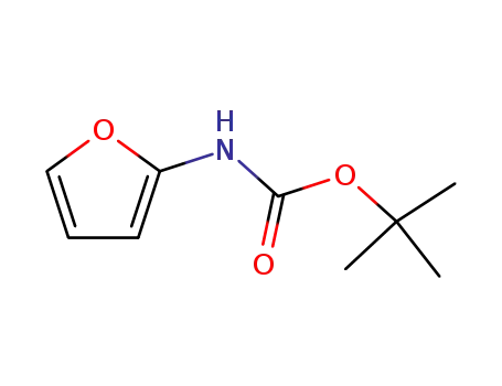 Molecular Structure of 56267-47-1 (TERT-BUTYL N-(2-FURYL)CARBAMATE)