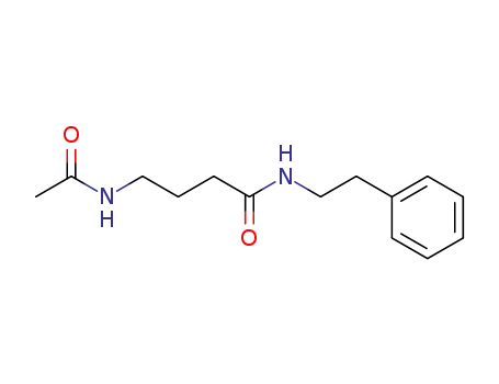 Molecular Structure of 1552271-66-5 (4-acetamido-N-phenethylbutanamide)