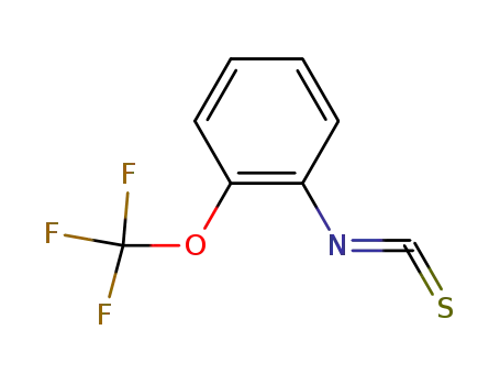 Molecular Structure of 175205-33-1 (2-(TRIFLUOROMETHOXY)PHENYL ISOTHIOCYANATE)