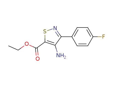 100361-54-4,ethyl 4-amino-3-(4-fluorophenyl)isothiazole-5-carboxylate,