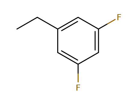 Molecular Structure of 117358-52-8 (1-Ethyl-3,5-difluorobenzene)
