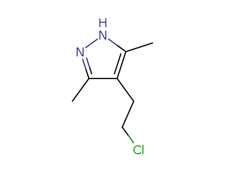 4-(2-Chloroethyl)-3,5-dimethyl-1H-pyrazole