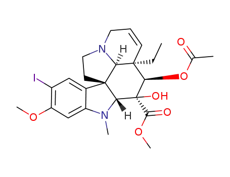 Molecular Structure of 847448-55-9 (15-iodo-vindoline)