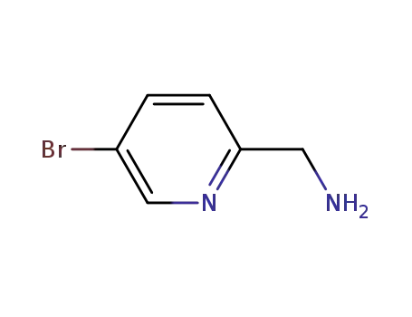 Molecular Structure of 173999-23-0 (2-Aminomethyl-5-bromopyridine)