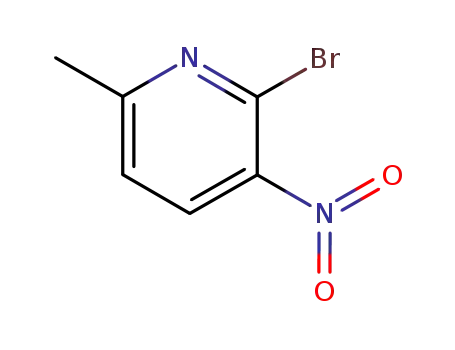 Molecular Structure of 374633-31-5 (2-Bromo-6-methyl-3-nitropyridine)