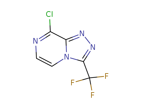 1,2,4-Triazolo[4,3-a]pyrazine, 8-chloro-3-(trifluoromethyl)-