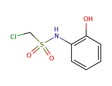 Molecular Structure of 143185-02-8 (Methanesulfonamide, 1-chloro-N-(2-hydroxyphenyl)-)