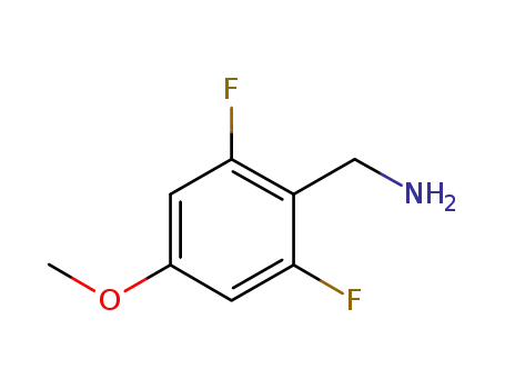 Molecular Structure of 771573-20-7 (2,6-Difluoro-4-methoxybenzylamine)