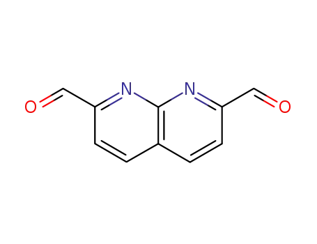 Molecular Structure of 65896-28-8 (1,8-Naphthyridine-2,7-dicarboxaldehyde)
