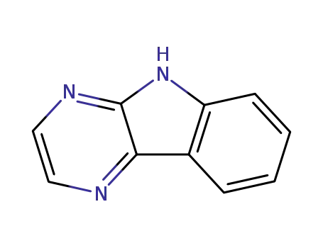 Molecular Structure of 245-10-3 (5H-Pyrazino[2,3-b]indole)