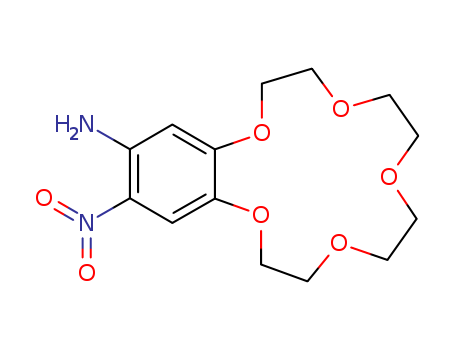 1,4,7,10,13-Benzopentaoxacyclopentadecin-15-amine,2,3,5,6,8,9,11,12-octahydro-16-nitro-