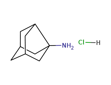 Molecular Structure of 86128-83-8 (3-NORADAMANTANAMINE HYDROCHLORIDE  95)