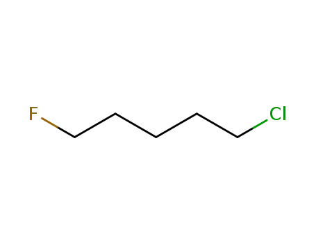 Molecular Structure of 407-98-7 (1-Chloro-5-fluoropentane)