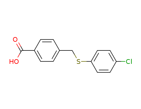 4-(4-Chlorophenylsulfanylmethyl)benzoic acid