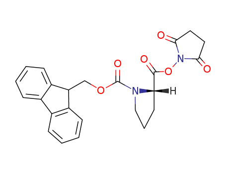 (S)-2-[[(2,5-Dioxo-1-pyrrolidinyl)oxy]carbonyl]-1-pyrrolidinecarboxylic acid 9H-fluoren-9-ylmethyl ester
