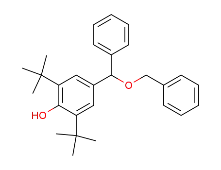 4-((benzyloxy)(phenyl)methyl)-2,6-di-tert-butylphenol