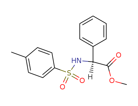 methyl (2S)-2-[(4-methylphenyl)sulfonylamino]-2-phenylacetate