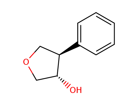 Molecular Structure of 130871-09-9 ((3S,4R)-4-phenyltetrahydrofuran-3-ol)