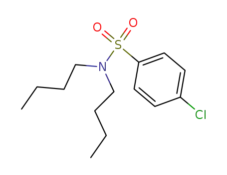 Molecular Structure of 127-59-3 (N,N-Dibutyl-4-chlorobenzenesulfonamide)
