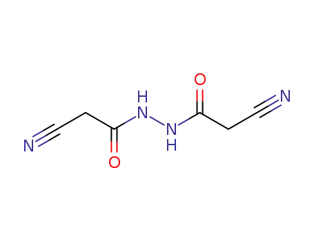 Molecular Structure of 73673-39-9 (2-CYANO-N'-(2-CYANOACETYL)ACETOHYDRAZIDE)