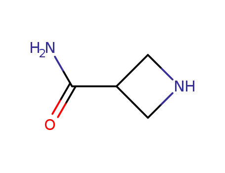 Molecular Structure of 740768-99-4 (3-AZETIDINECARBOXAMIDE)