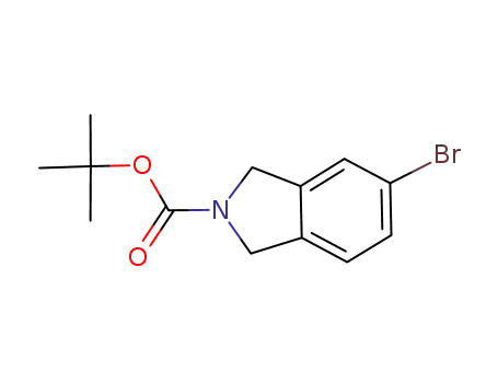 Molecular Structure of 201940-08-1 (tert-Butyl 5-bromoisoindoline-2-carboxylate)