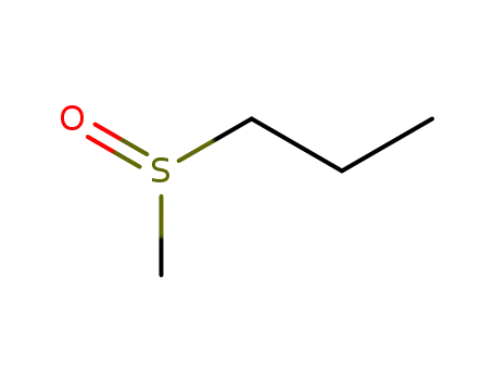Molecular Structure of 14094-08-7 (1-(methylsulfinyl)propane)