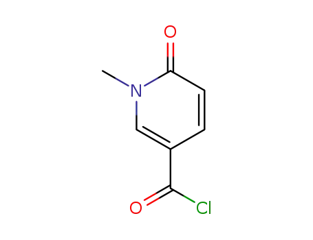 Molecular Structure of 162330-16-7 (3-Pyridinecarbonyl chloride, 1,6-dihydro-1-methyl-6-oxo- (9CI))