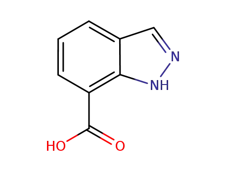 Molecular Structure of 677304-69-7 (1H-INDAZOLE-7-CARBOXYLIC ACID)